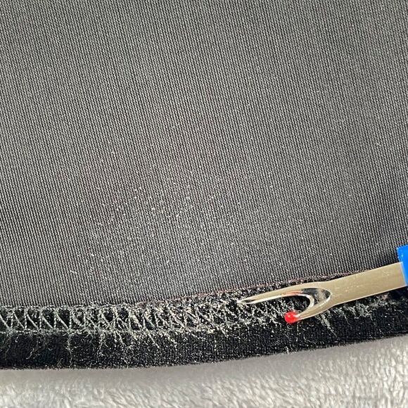 Vintage Tadashi Dress PM Black Velvet Velour Open Back Maxi Whimsigoth - Picture 6 of 16